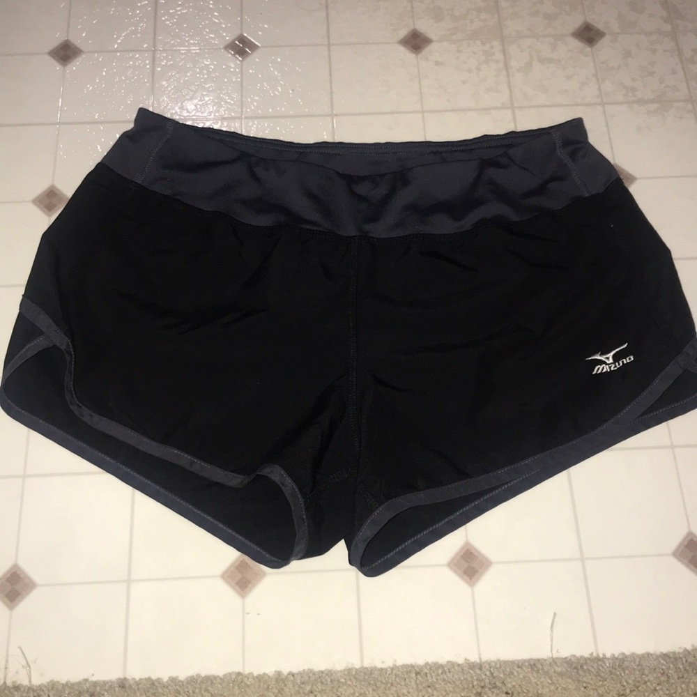 Black Mizuno Cover Up Shorts
